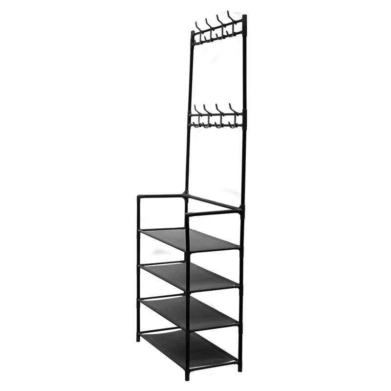 Hall Tree 60cm Wide, Black