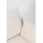 Sofa Amalfi 2-Seater Cream 219cm