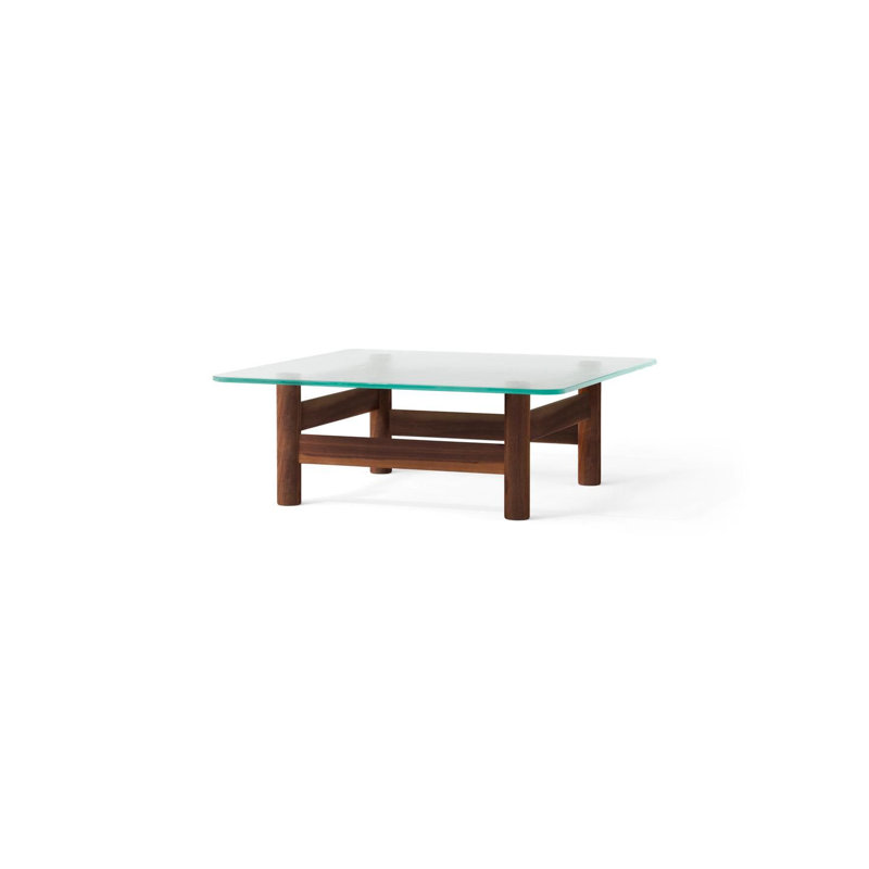 Brasilia Coffee Table, Walnut