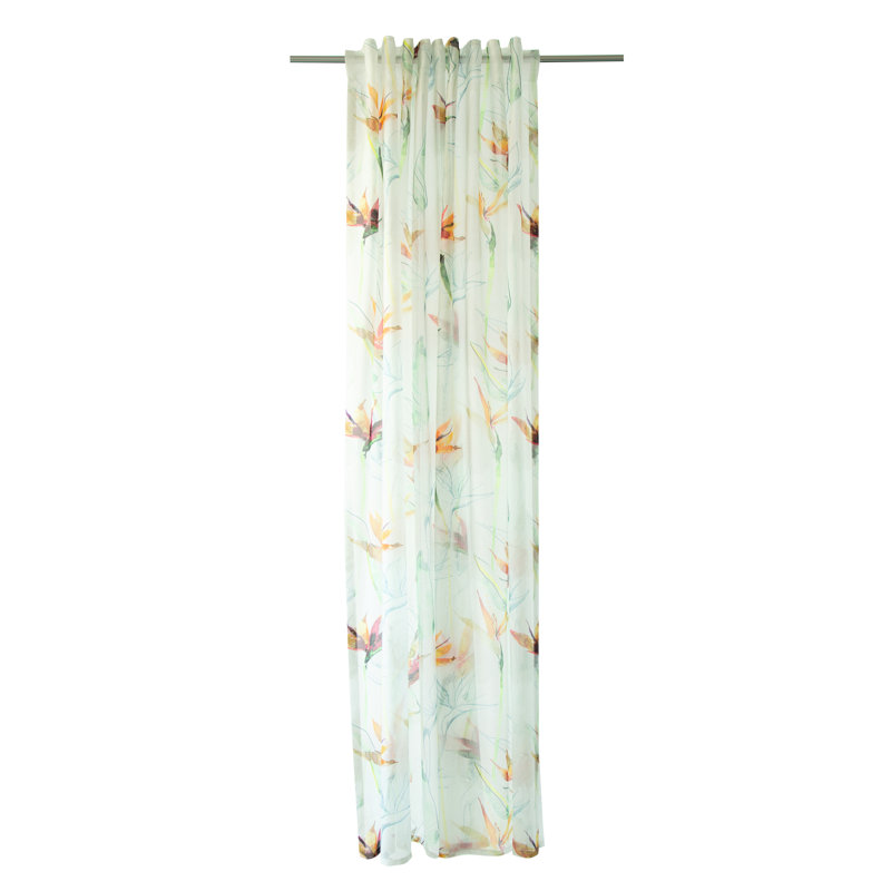 Room Darkening Curtain Single Panel, multicolor