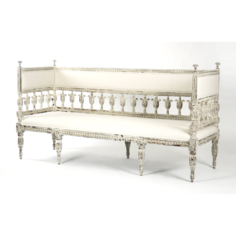 Isabel Linen Upholstered Bench