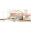 Lit en bois avec lit gigogne Watsons-995230064