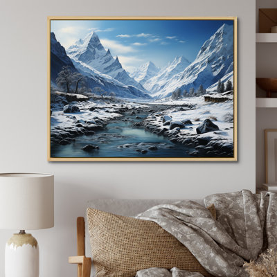 " Winter Tranquility Mountains I "