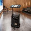 Chariot pour ordinateur portable ajustable avec rangement