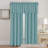 2 Panels Blackout Curtain Valances For Kitchen Windows/Bathroom/Living Room/Bedroom Privacy Decorative Rod Pocket Short Window Valance Curtains, 52" W X 18" L-112489057