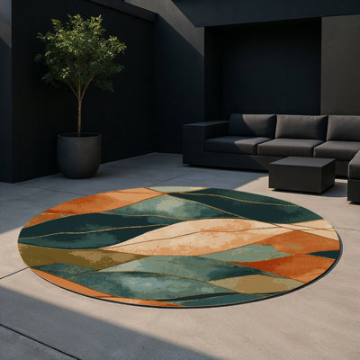 Tapis intérieur et extérieur Jungle Harmony