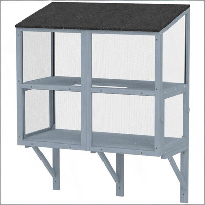 Window Box Cat House,Cat Enclosure,Outdoor Catio