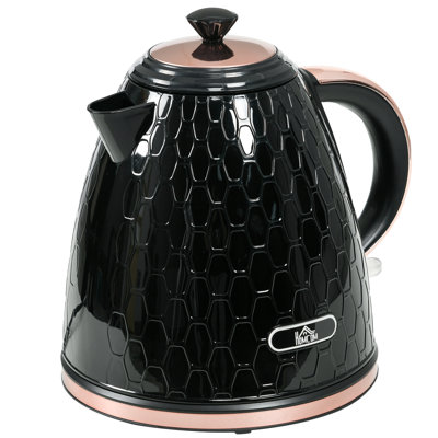 HOMCOM Electric Kettle Fast Boil 1.7L 3kW Auto Shut-off