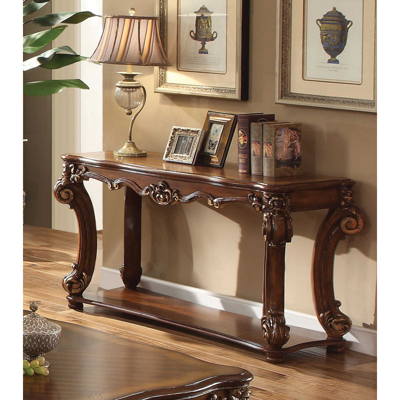 Carlene 58'' Console Table, 29" H x 59" W x 26" D, Cherry