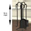 Steel Fireplace Tool Set