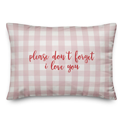 Plaid Throw Pillow