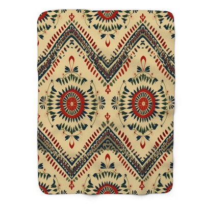 Bohemian Twirls - 1 Piece Blanket