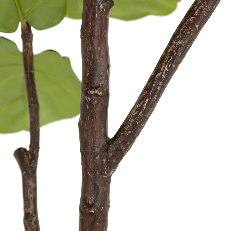 Faux Fiddle Leaf Tree-Faux Fiddle Leaf Tree-9', 83" H x 43.5" W x 35.5" D