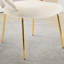 Chaise de salle à manger rembourrée-1232343612
