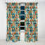 Vintage marocain Rich Tones Flowers I - Rideau damassé - Rideau occultant damassé - 1 panneaux-107535029