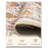 5'X7' Washable Non-Slip Area Rug, Sunflower Series Floral Vintage Distress Medallion Print (Light Pink Colorful). Soft Low-Pile, Water-Repellent, Robot-Vac Friendly—Ideal For Living Room, Bedroom, Dining Room & Entryway.-196411039