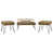 3 Pieces: 2 End Tables, Coffee Table selected