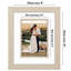 Cadre photo avec passe-partout décoratif - Cadre décoratif en plexiglas poli-109519295