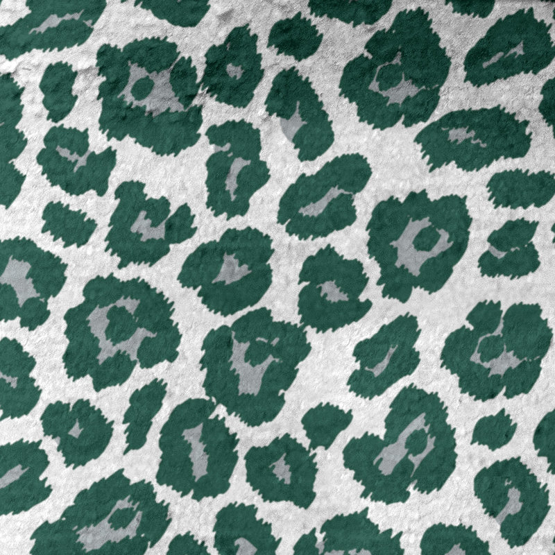 Lucida Bath Towel, Microfiber, White/Gray/Hunter Green