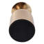 Porte-bougie cylindrique à large base en métal pour table de salle à manger - Présentoir à bougie décoratif moderne pour porte-bougie-116136175