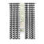Paire de rideaux semi-transparents avec passe-tringle Jazzy-1689346108