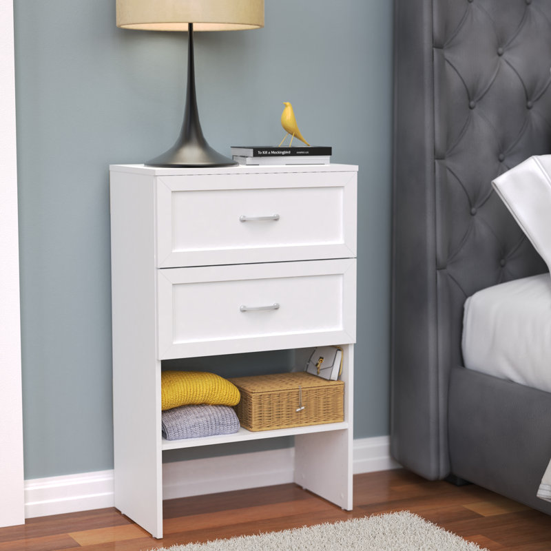 SuiteSymphony 2-Drawer Base Unit, Pure White