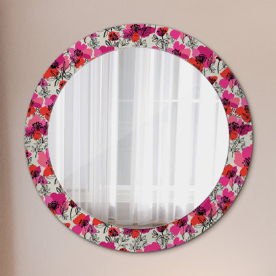 Huldar Glass Flat Wall Mirror