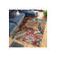 Tapis décoratif rétro multicolore lavable à la machine-118785332