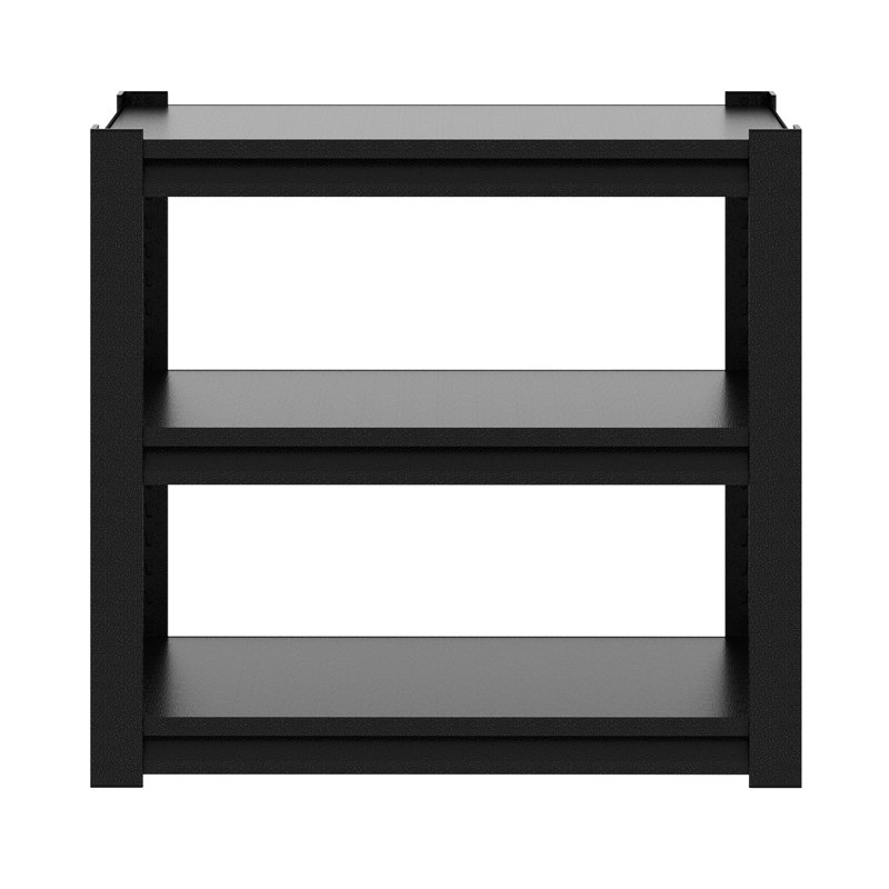 Support robuste à 3 niveaux pour 40 à 50 gallons, avec structure épaisse de 6 mm, rouille, hauteur de tablette réglable, capacité de poids élevée de 660 lb, métal facile à assembler