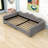 Upholstered Daybed with Sherpa Fabric-350131820-349787531