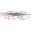 Bed Frame Solid Pine Wood-2058417911-2058417909