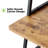 Solid Wood Leaning / Ladder Desk