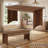 55.1" Dining Table Set with 2 Benches