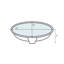 Lavabo de salle de bain rond 12 po