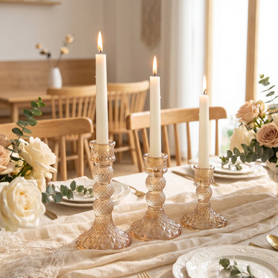 Soda-Lime Glass Candelabra