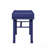 Blue Finish Vanity Desk