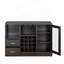 Hazen Espresso Finish Wine Cabinet III