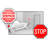 Plastic LED Plug-in Recessed Light