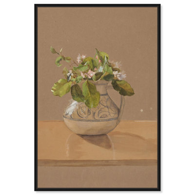 «Flowers in a Pitcher Canvas Floral Still Life» par Art Remedy
