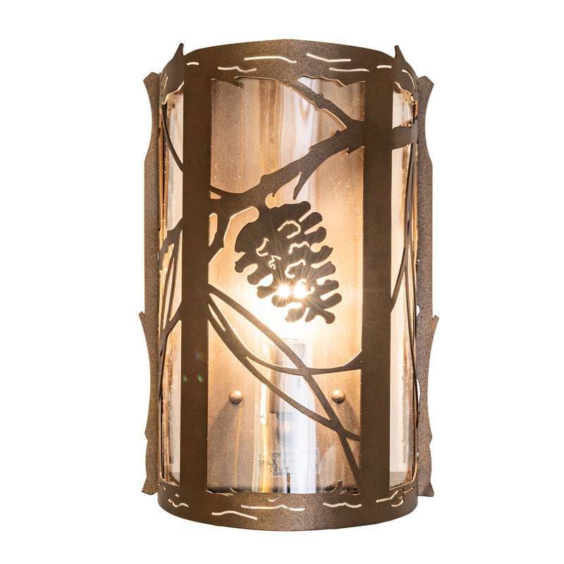 1 - Light Flush Mounted Sconce