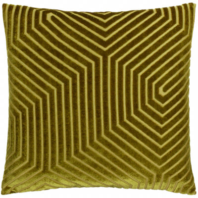 Evoke Geometric Square Cushion