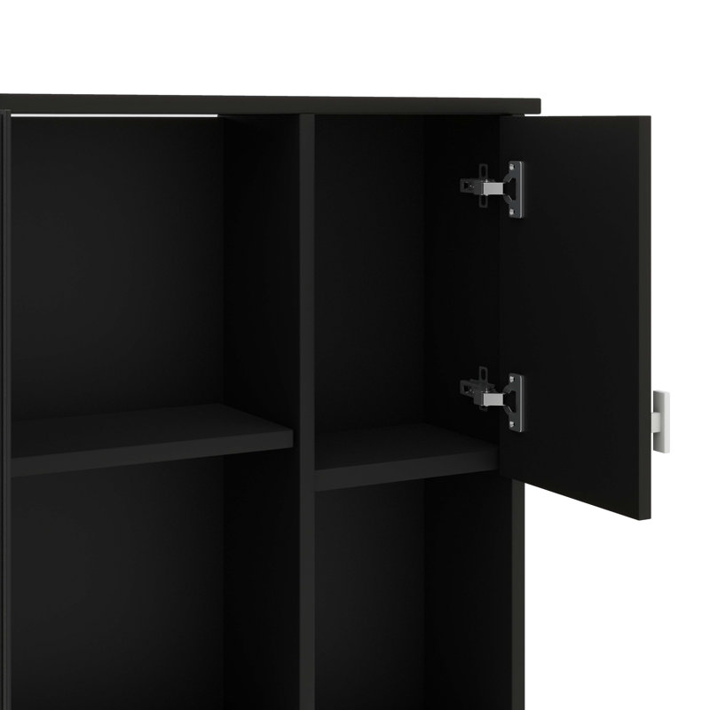 Armoire de rangement pour salle de bain au-dessus de la toilette, 35 po x 28 po, fixée au mur avec porte en miroir, tablette ouverte, compartiment latéral et barre à serviettes
