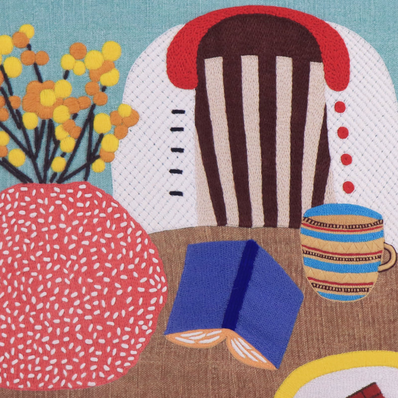 Still Life Pillow Cover 20x20 Inch