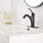 Single-Hole Single-handle Bathroom Faucet with Drain Assembly-92892589