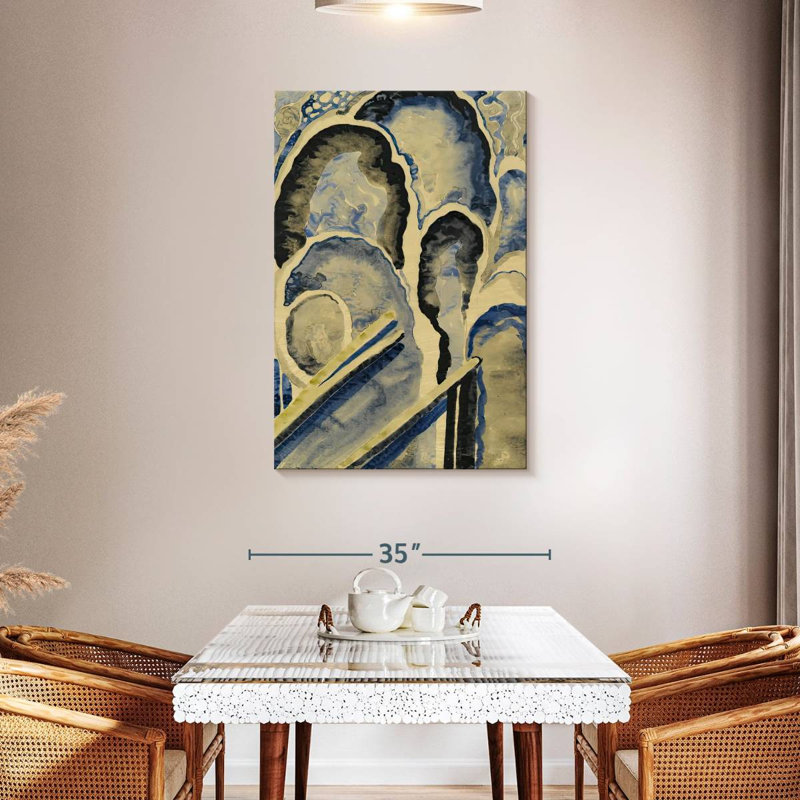 Avery Blue No. 1, 45" H x 30" W
