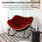 Outdoor Rocking Chair Cushion, Thickened 6.3in Papasan Chair Cushion-1734775535