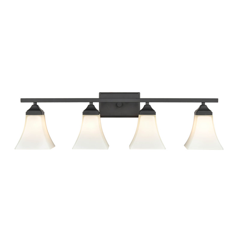 Fabia 4 - Light Dimmable Vanity Light, Matte Black