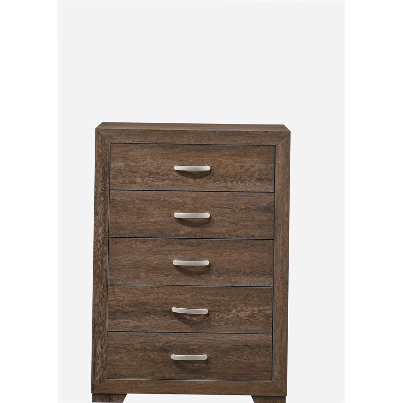 Armoire en chêne 5 tiroirs