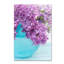 «Lilacs in Blue Vase IV», reproduction d'impression sur toile tendue-32706995