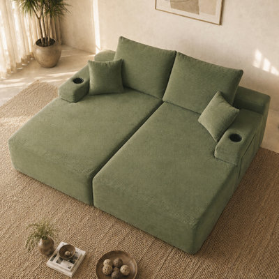 2 Seater Couch Sofa for Modern Living Room
